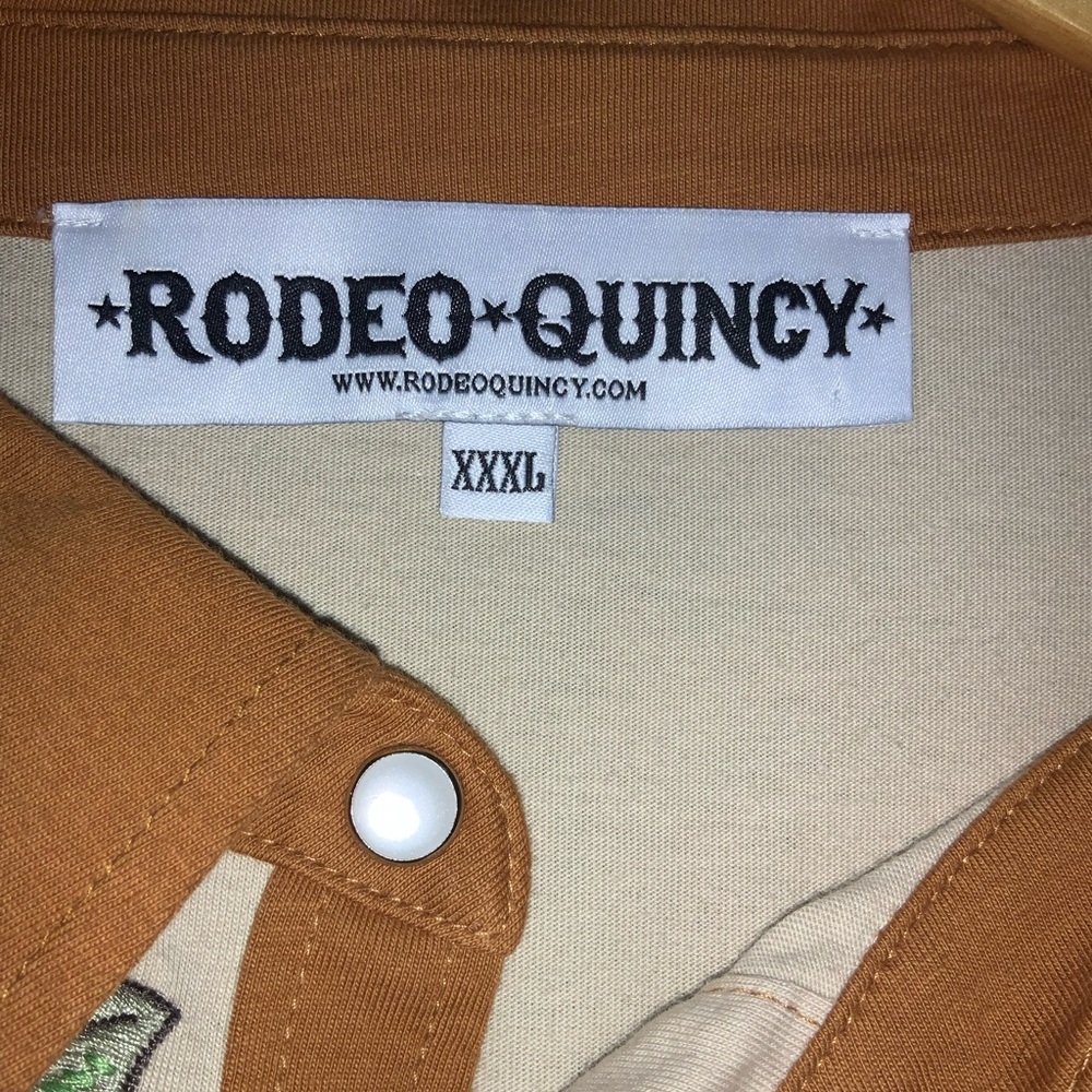 Rodeo QuincyWestern Shirt with Rose Embroidery - Picture 7 of 8
